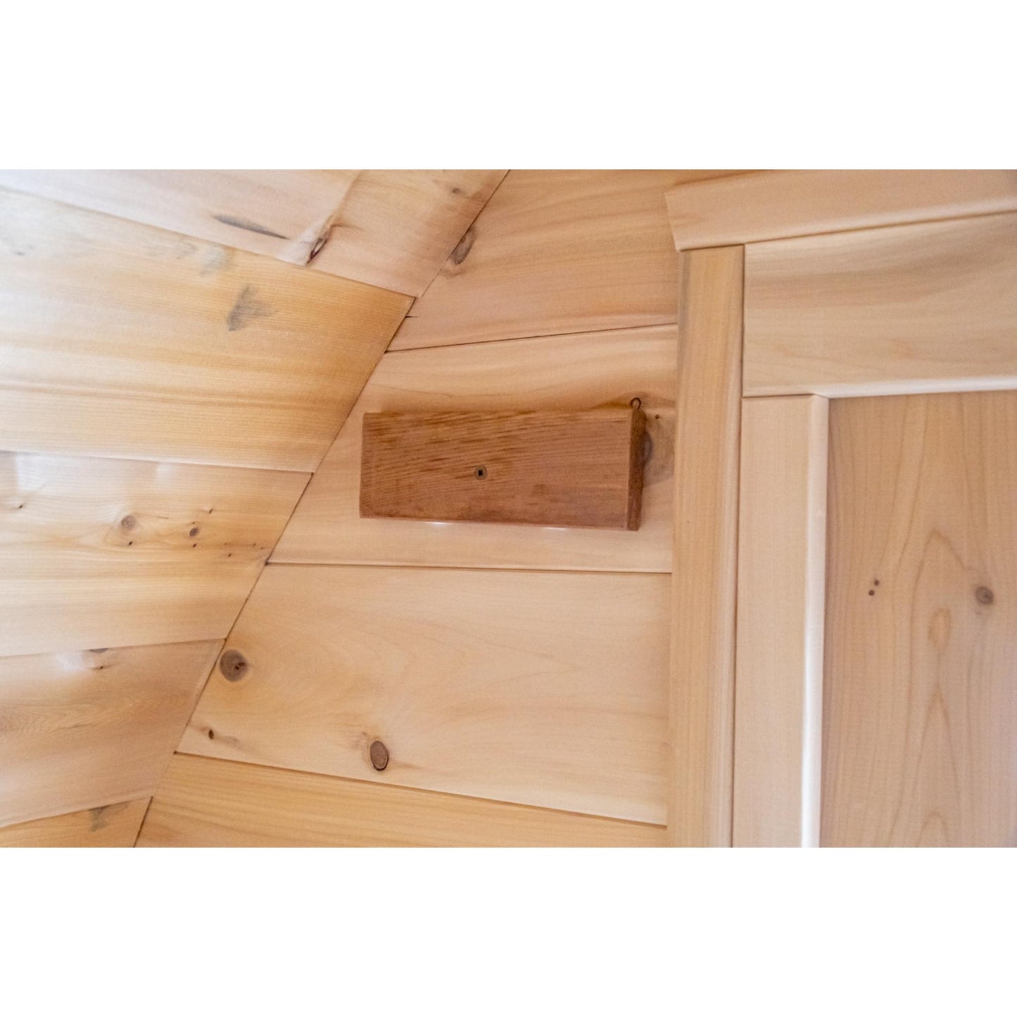 Canadian Timber Mini Pod Sauna – 2-4 Person Outdoor Wood Burning Sauna by LeisureCraft
