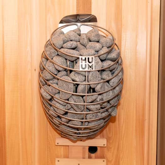 Canadian Timber Georgian Cabin Sauna – 2-6 Person Outdoor Sauna by LeisureCraft