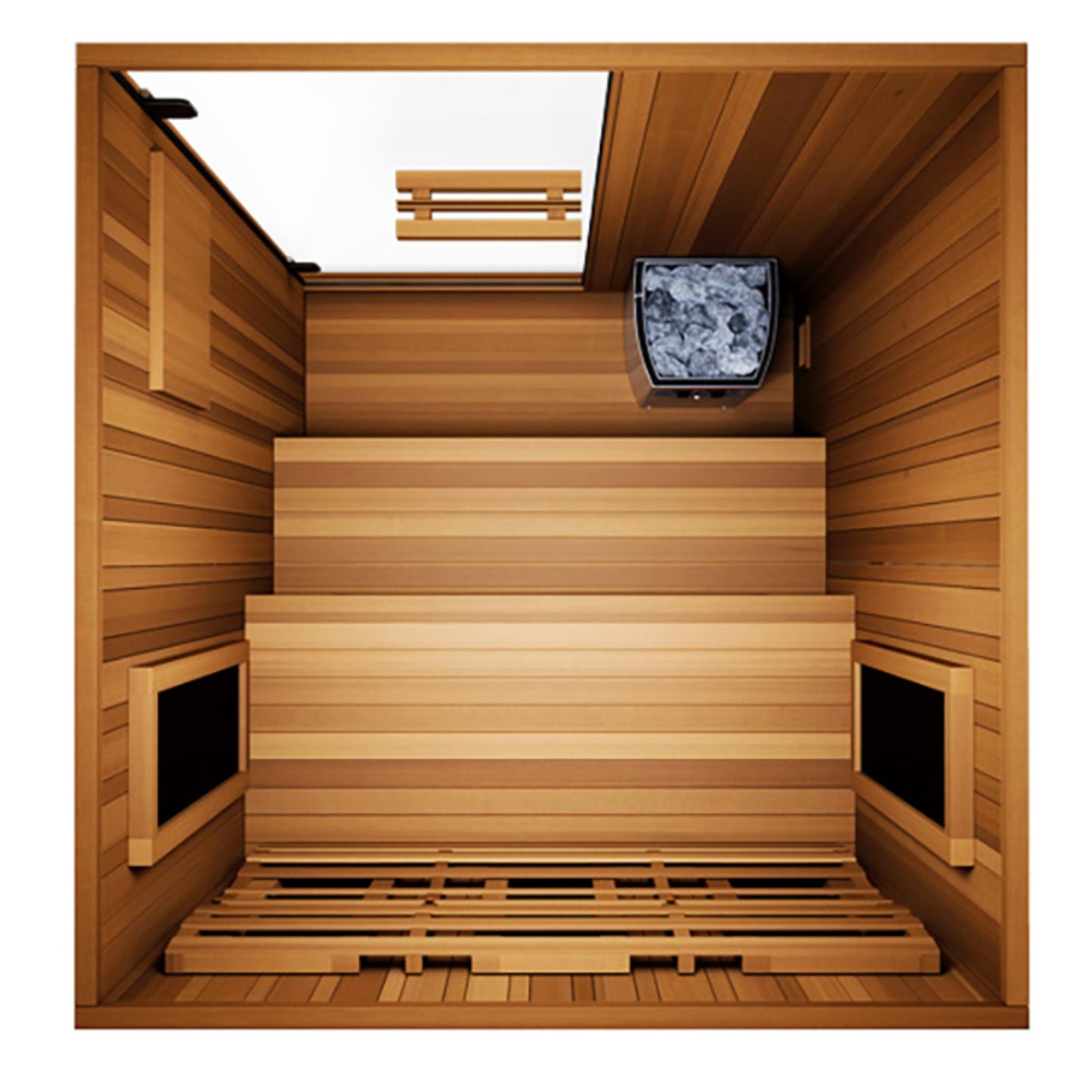 Finnmark FD-4 Trinity Infrared & Steam Sauna – 2-Person Home Sauna