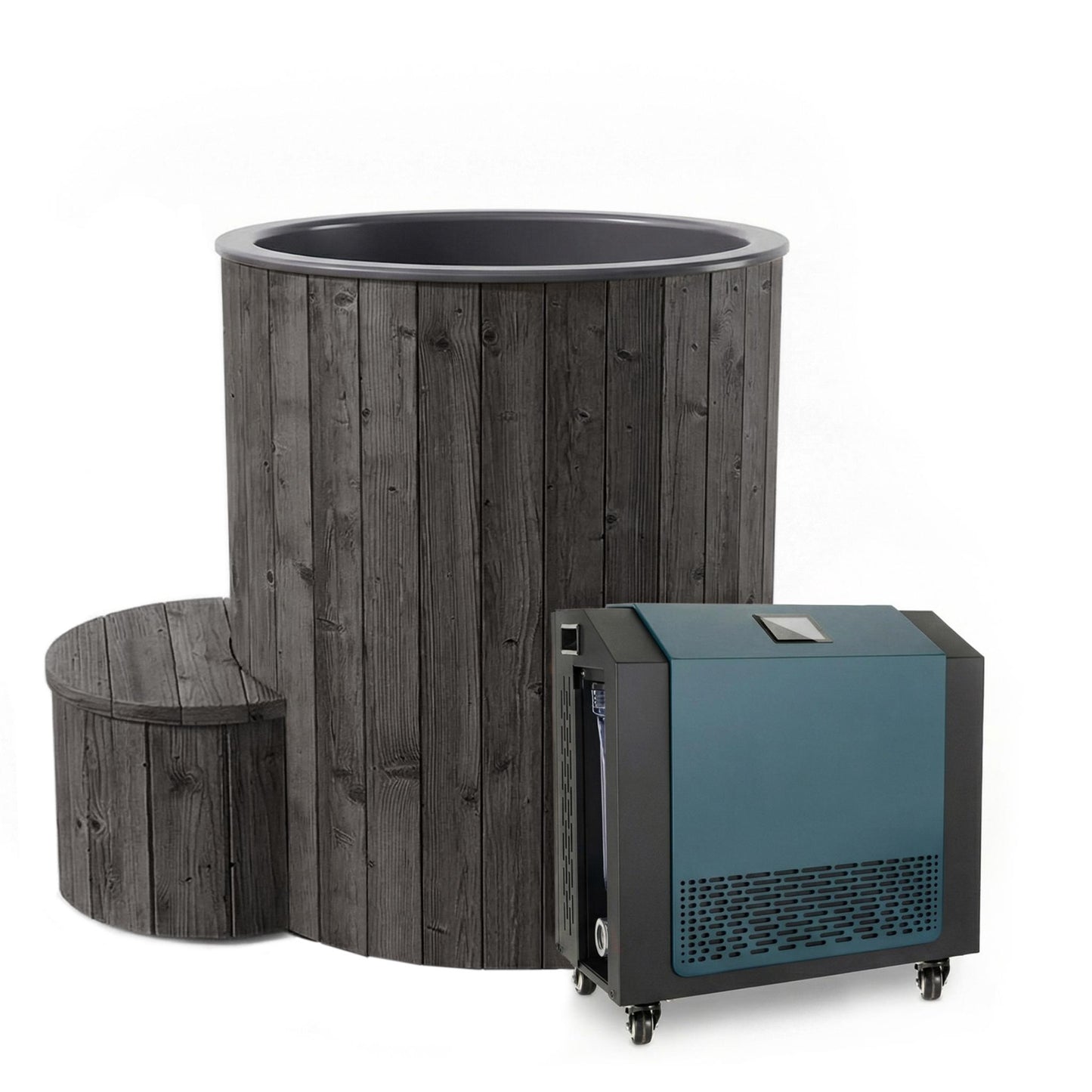 Hot & Cold Plunge Tub – 1 Person – Temperature-Controlled Soaking & Recovery – SaunaLife S1B