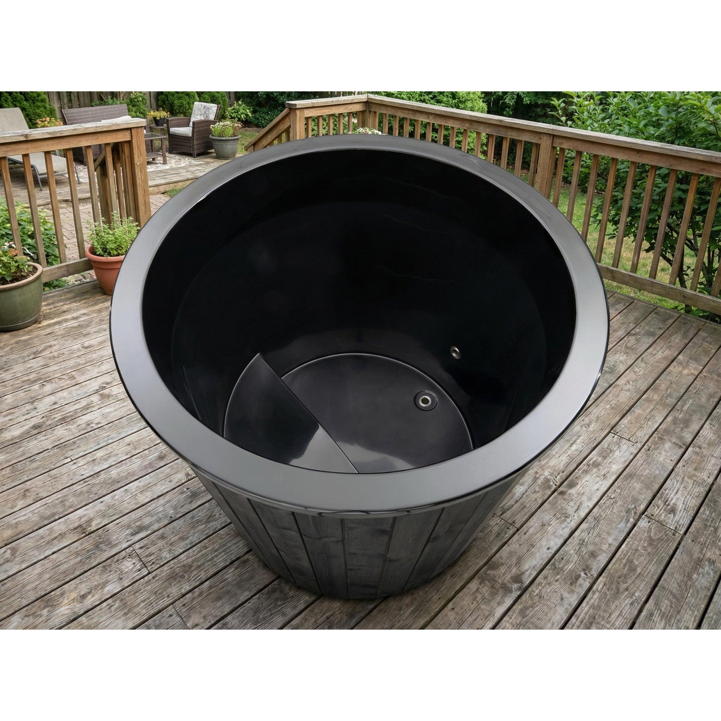 Hot & Cold Plunge Tub – 1 Person – Temperature-Controlled Soaking & Recovery – SaunaLife S1B
