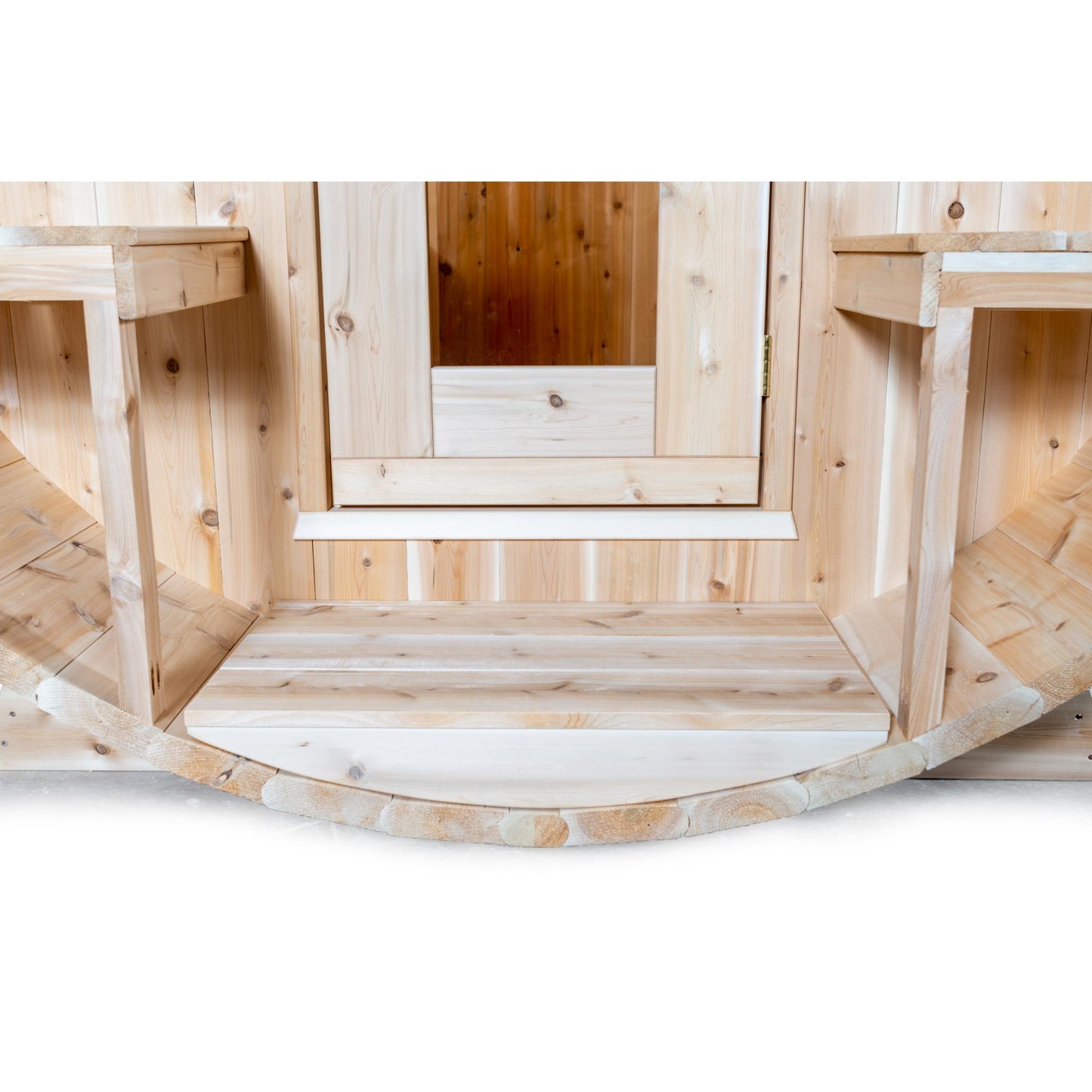 Canadian Timber Serenity Barrel Sauna – 2-6 Person Outdoor Wood Burning Sauna