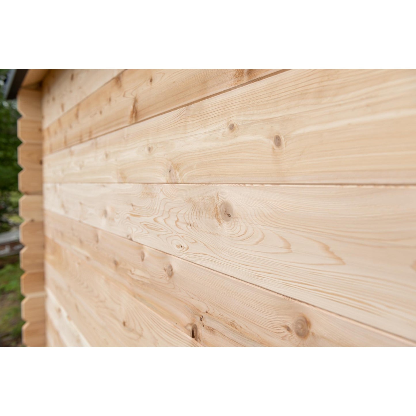 Canadian Timber Georgian Cabin Sauna – 2-6 Person Outdoor Wood Burning Sauna by LeisureCraft