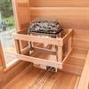 Canadian Timber Tranquility Barrel Sauna – 2-6 Person Outdoor Sauna by LeisureCraft