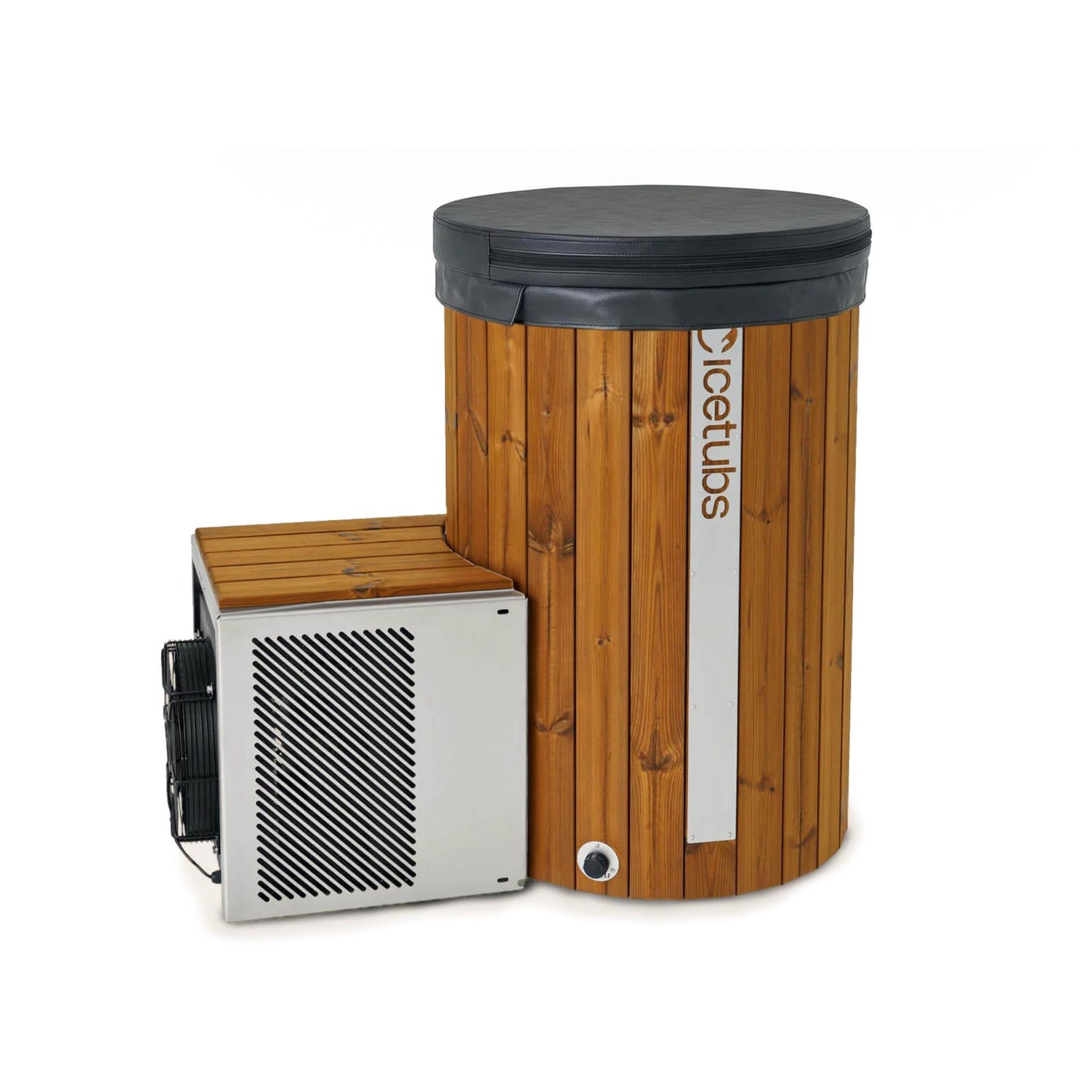 Cold Plunge Tub – Thermowood, Stainless Steel – Cold Therapy Recovery – Icetubs IceBarrel