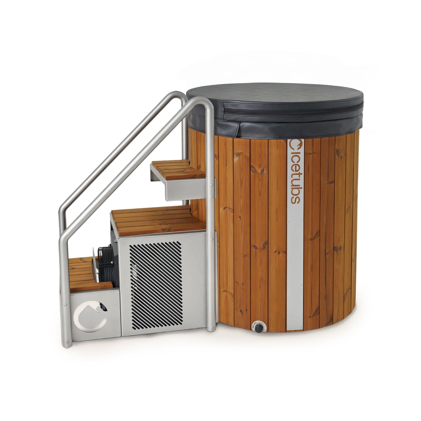 Cold Plunge Tub – Thermowood, Fiberglass, Glass – Cold Therapy Recovery – Icetubs IceBarrel XL