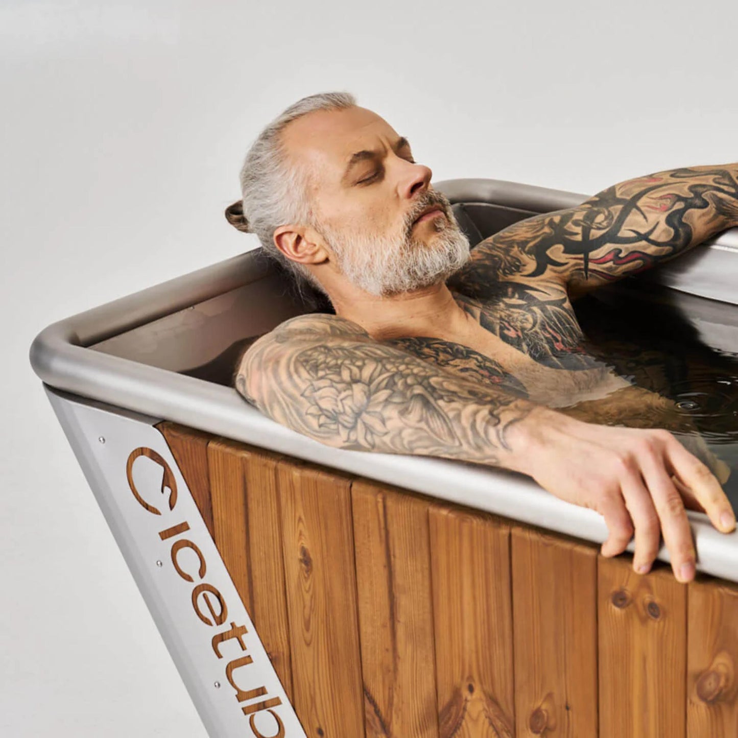 Cold Plunge Tub – Thermowood, Stainless Steel – Cold Therapy Recovery – Icetubs IceBath