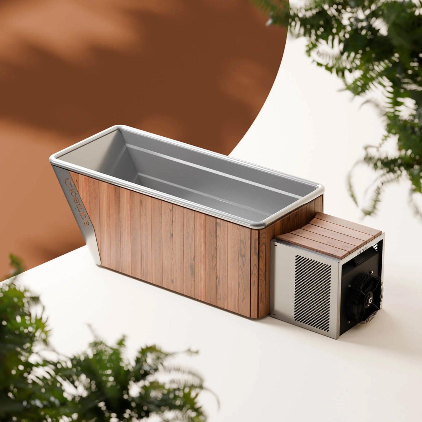 Cold Plunge Tub – Thermowood, Stainless Steel – Cold Therapy Recovery – Icetubs IceBath