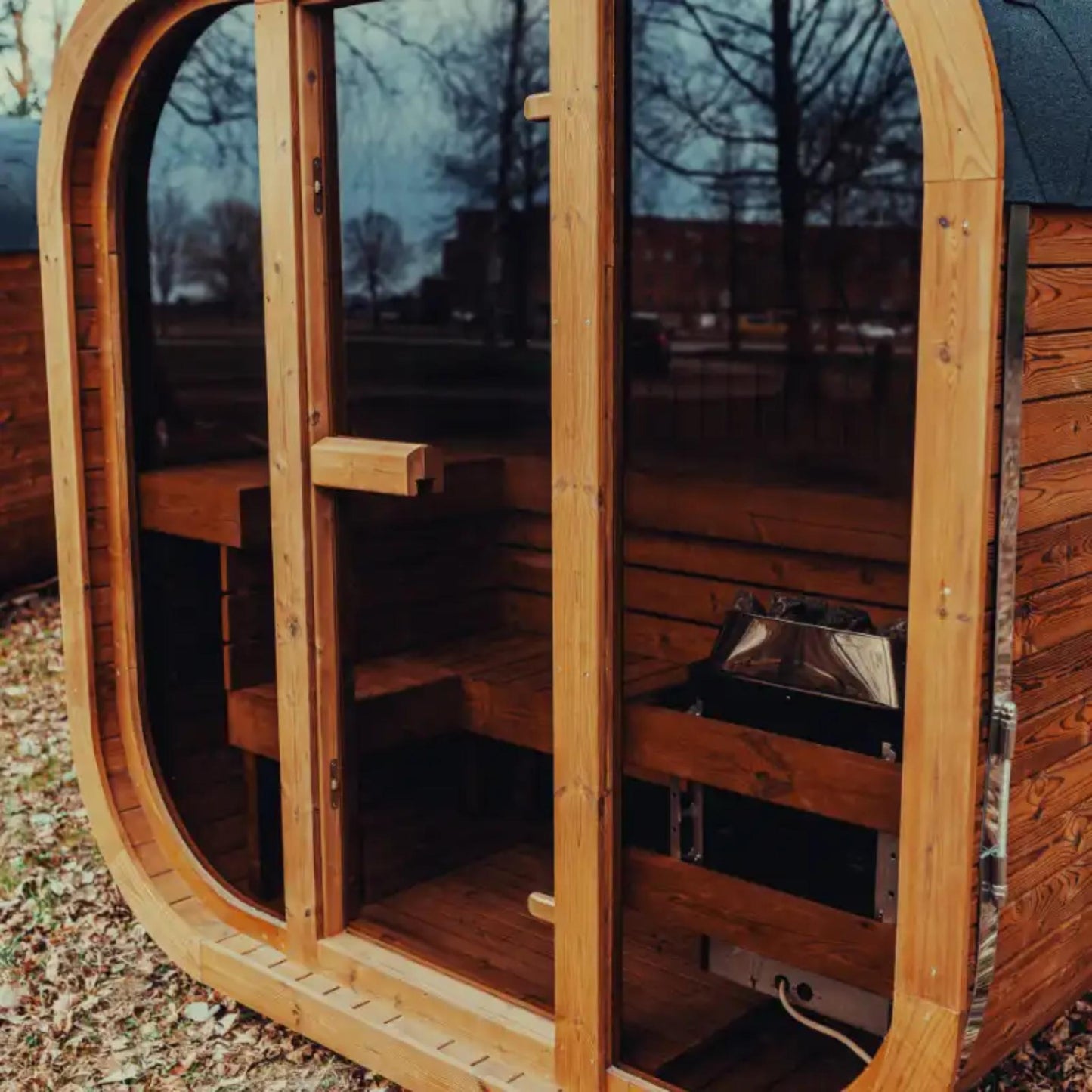 Mande MW16 ThermoWood® Outdoor Sauna