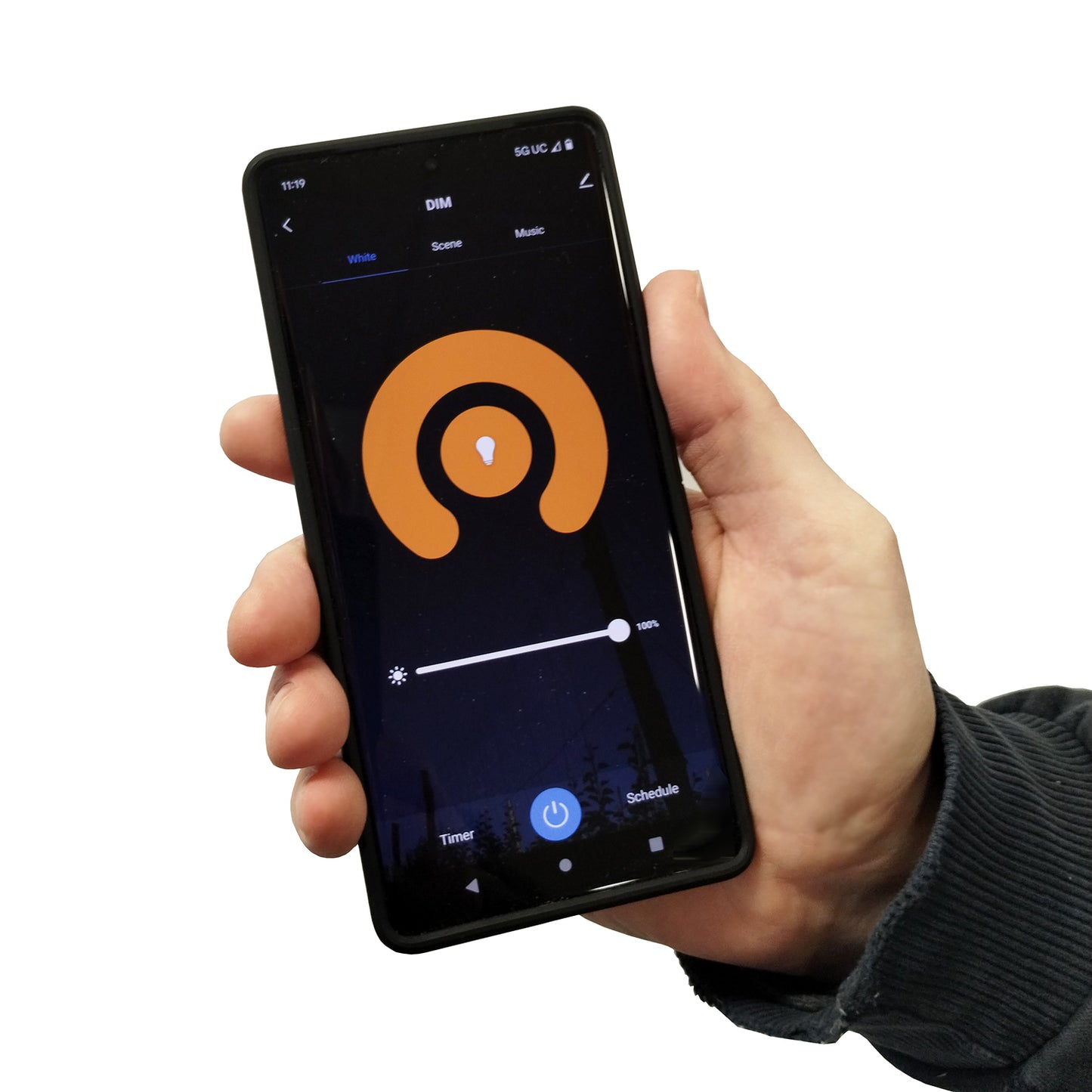 SaunaLife X6 Mood Lighting – Color LED Sauna Light System, App & Remote Controlled, Dimmable, IP67