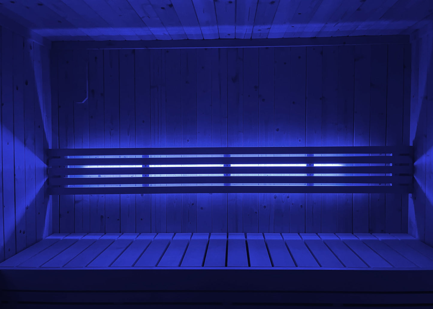 SaunaLife X6 Mood Lighting – Color LED Sauna Light System, App & Remote Controlled, Dimmable, IP67
