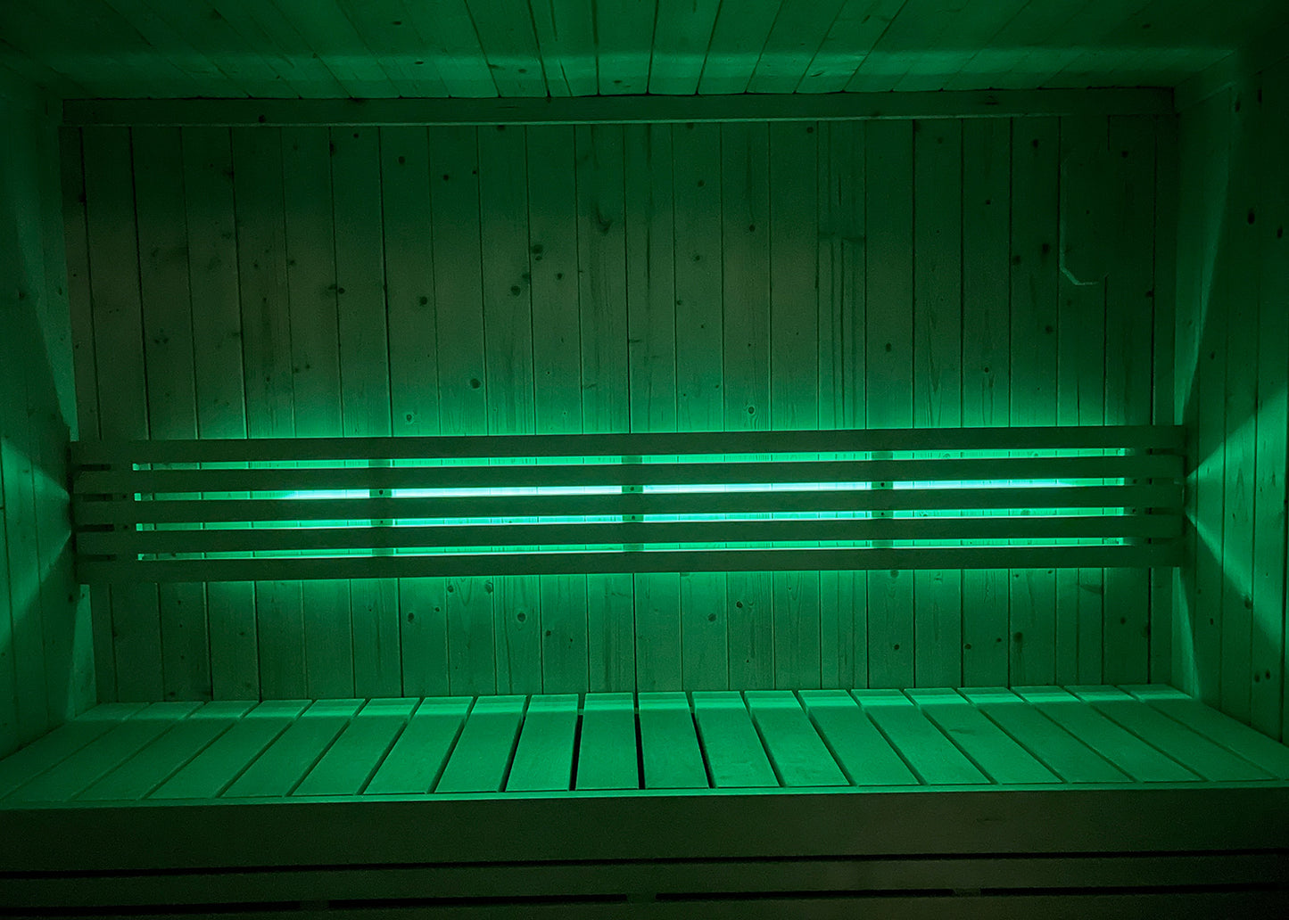 SaunaLife X6 Mood Lighting – Color LED Sauna Light System, App & Remote Controlled, Dimmable, IP67