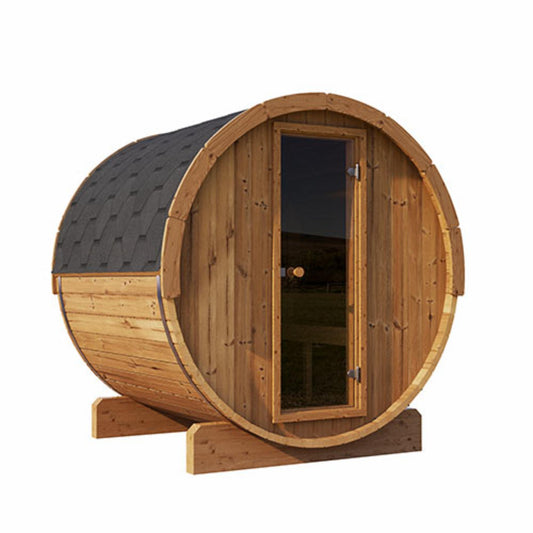 NordTherm Demo Outdoor Barrel Sauna – Model B3D