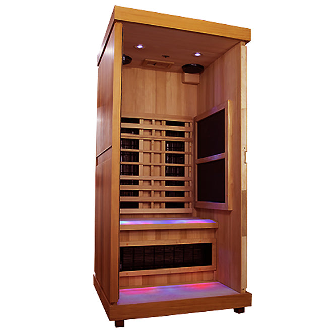 Full Spectrum Infrared Sauna – 1 Person – Home Wellness – Finnmark FD-1