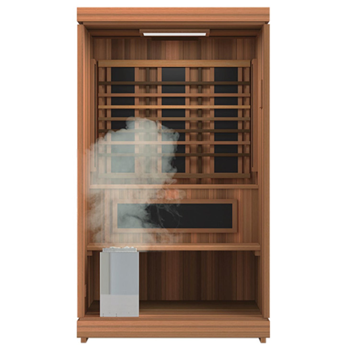 Finnmark FD-4 Trinity Infrared & Steam Sauna – 2-Person Home Sauna