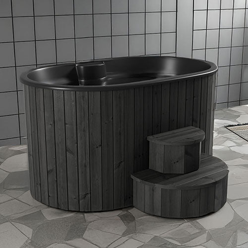 SaunaLife Model S2B Hot & Cold Plunge Tub – Luxury Recovery Solution